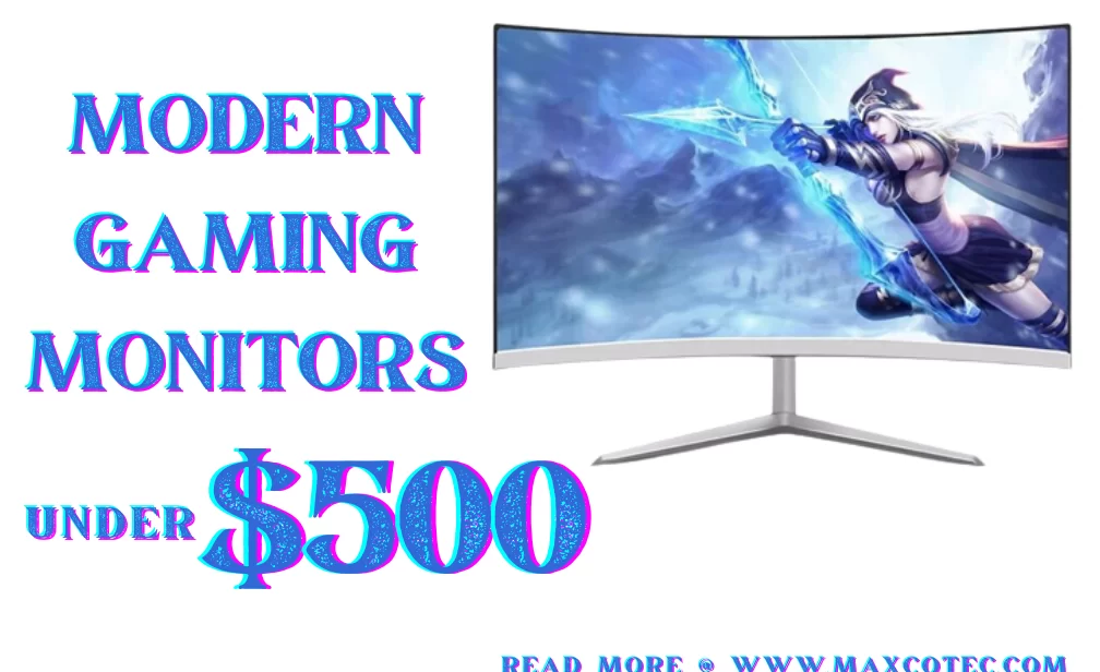 White Gaming Monitor Under $500