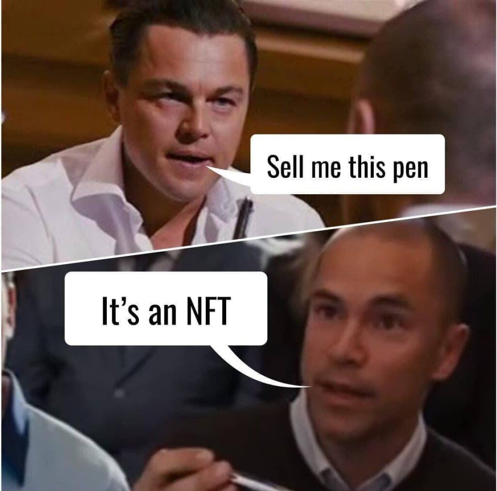 The Wolf Of Wall Street NFT Memes