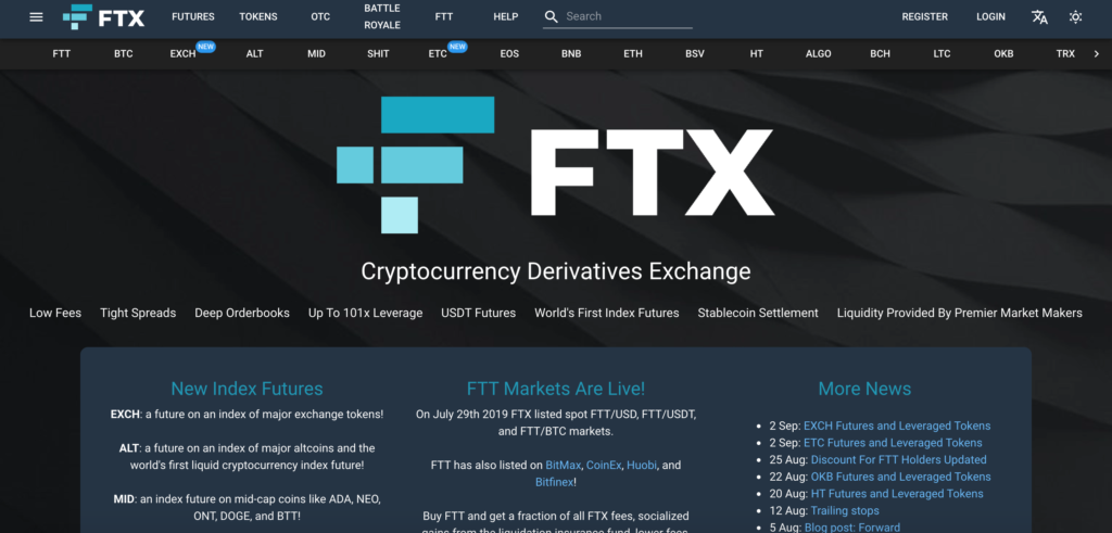 What is FTX? FTX and FTT Exchange