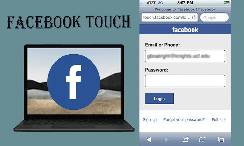 What is Facebook Touch? Touch Facebook App