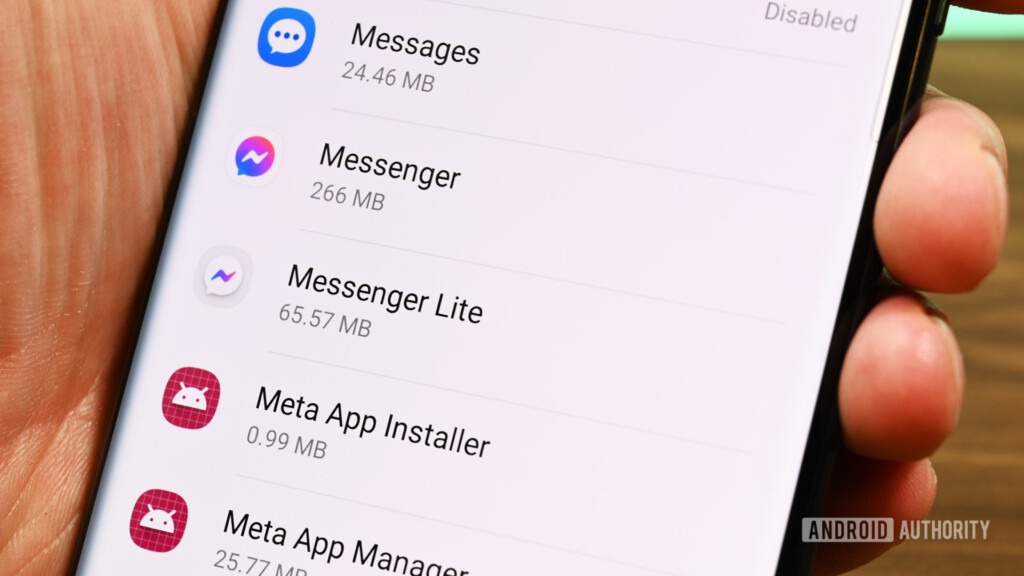 Meta App Manager - download and remove it from android