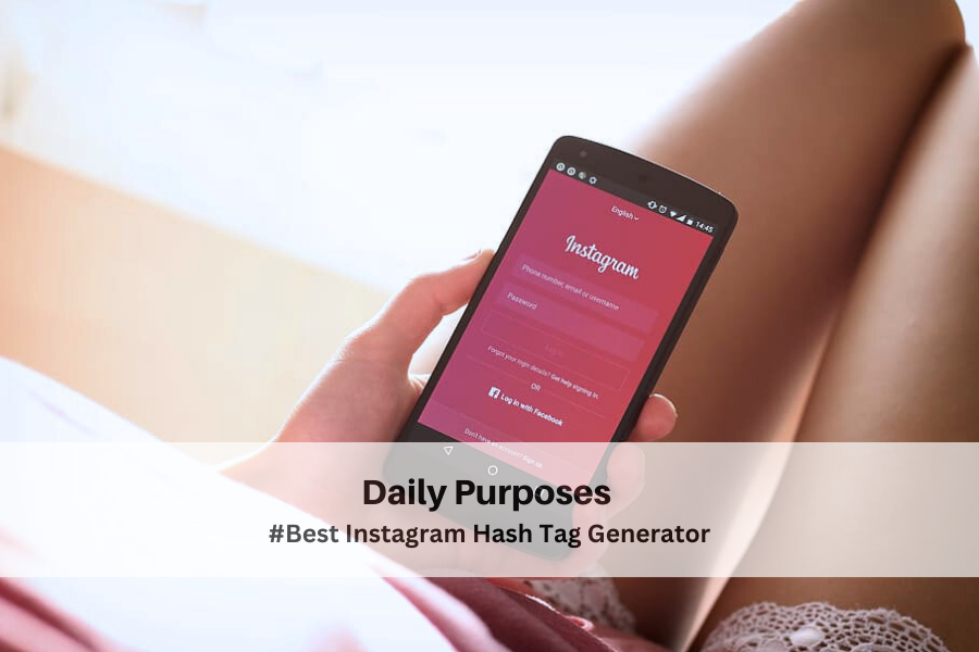 Display Purposes - Best Instagram Hashtag Generator