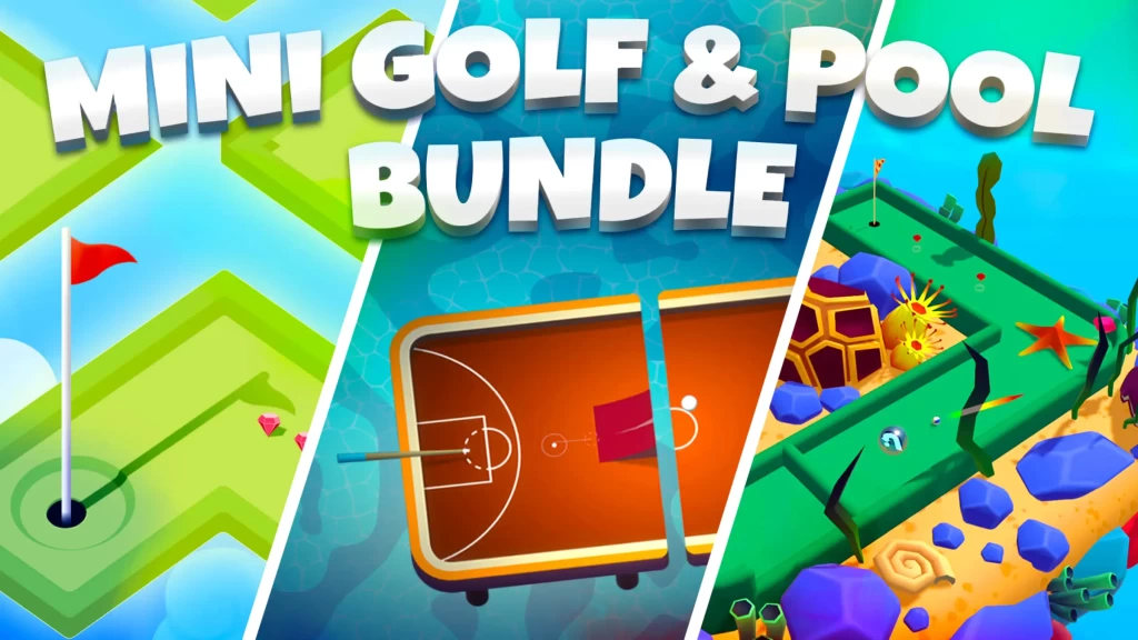 Mini Golf & Pool Bundle - Free AARP Games