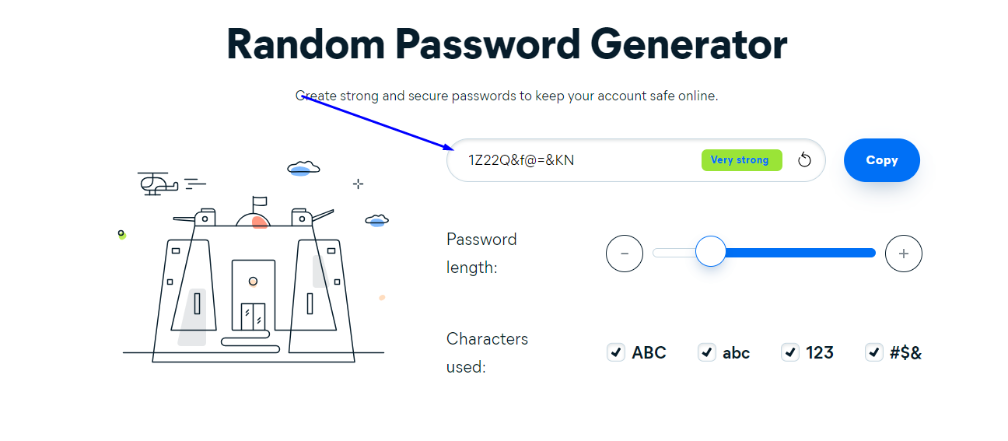 Secure and Safe Password